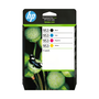 HP 953 Multipack de 4 Cartuchos de Tinta Original (Negro, Cian, Magenta, Amarillo)