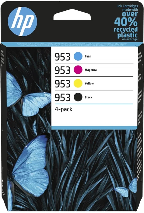 HP 953 Multipack de 4 Cartuchos de Tinta Original (Negro, Cian, Magenta, Amarillo) HP 953 Multipack de 4 Cartuchos de Tinta Original (Negro, Cian, Magenta, Amarillo)