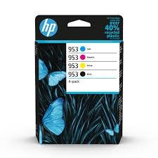 HP 953 Multipack de 4 Cartuchos de Tinta Original (Negro, Cian, Magenta, Amarillo)