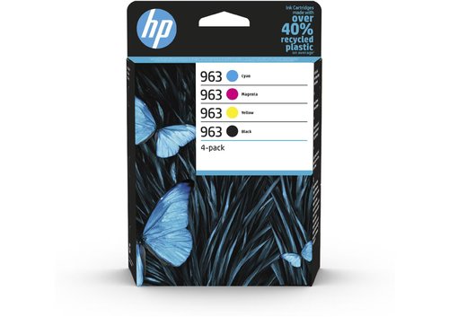 HP 963 Multipack de 4 Cartuchos (Negro, Cian, Magenta, Amarillo) HP 963 Multipack de 4 Cartuchos (Negro, Cian, Magenta, Amarillo)