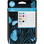 HP Pack de 4 Cartuchos de Tinta Original 963 Negro/Cian/Magenta/Amarillo