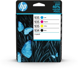 HP Multipack de Cartuchos de Tinta Original 934/935 (Negro, Cian, Magenta, Amarillo)