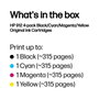 HP Multipack de cartuchos de tinta 912 (6ZC74AE), Negro/Cian/Magenta/Amarillo