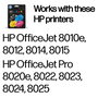 HP Multipack de cartuchos de tinta 912 (6ZC74AE), Negro/Cian/Magenta/Amarillo