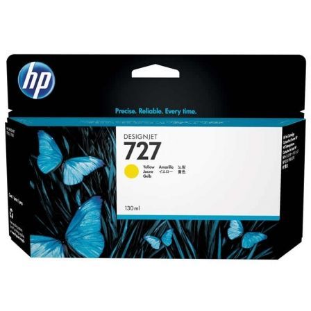 HP 727 Cartucho de Tinta Amarillo 130 ml para DesignJet T920/T1500