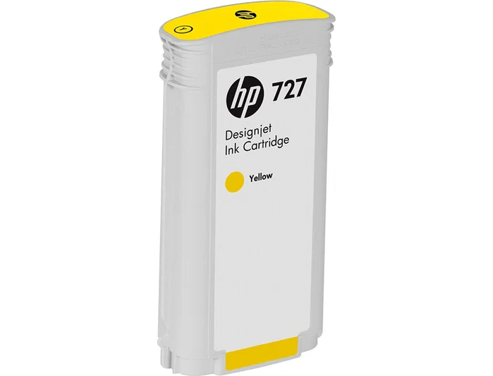 HP Tóner 727 Amarillo de Alta Capacidad (1000 páginas) Original para Ploter Designjet T920/T1500 - N 727