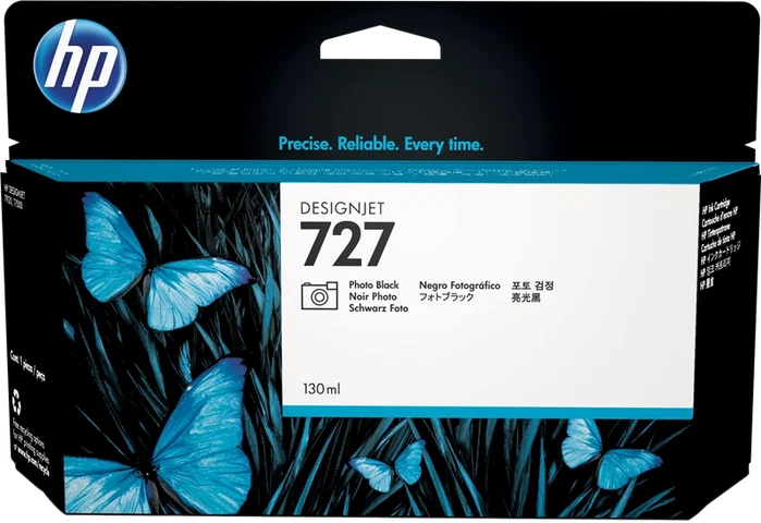 HP Cartucho de tinta DesignJet 727 Negro Fotográfico 130 ml