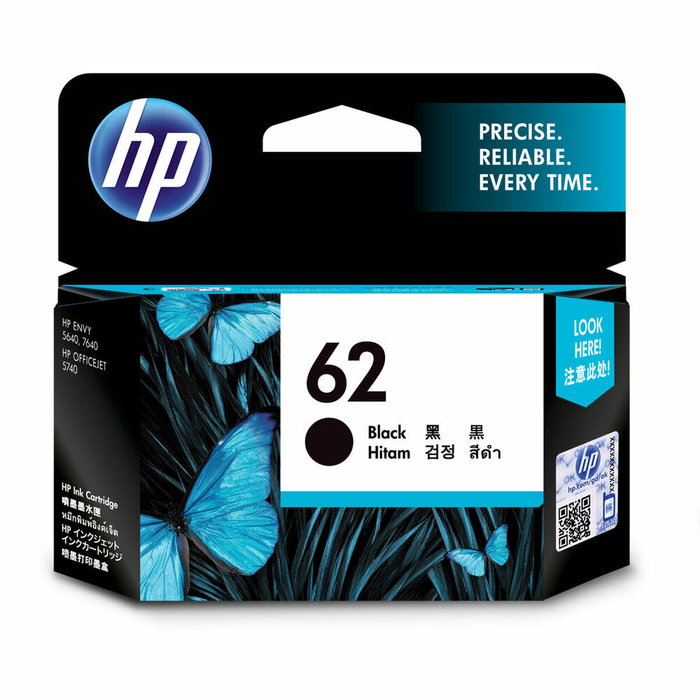 HP Cartucho de Tinta Negro Nº 62 para ENVY 5640