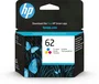 HP Cartucho de Tinta 62 Tricolor Original (C2P06AE) de Rendimiento Estándar