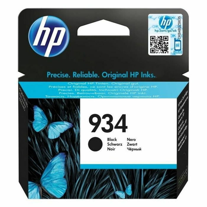 HP Cartucho de tinta negro 934 (C2P19AE) original HP Cartucho de tinta negro 934 (C2P19AE) original