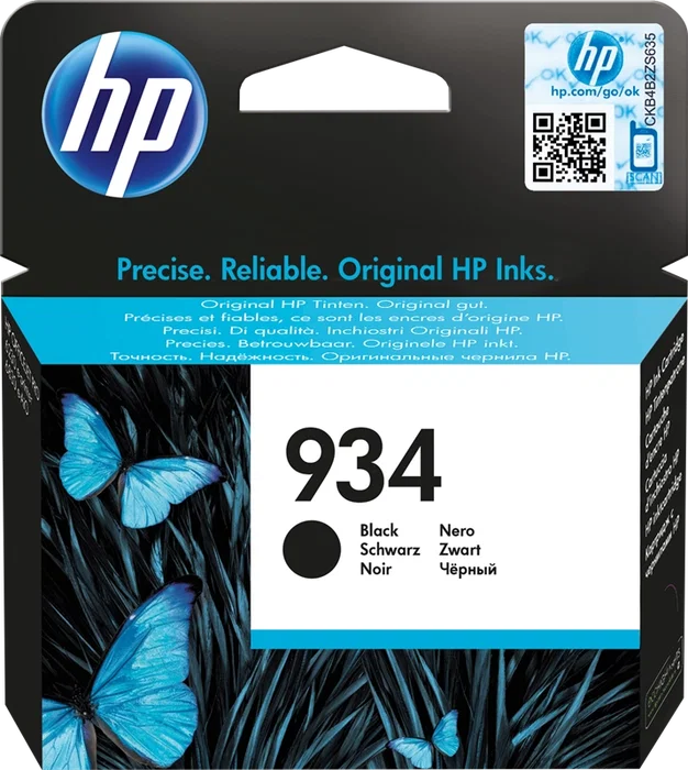 HP Cartucho de tinta negro 934 (C2P19AE) original HP Cartucho de tinta negro 934 (C2P19AE) original