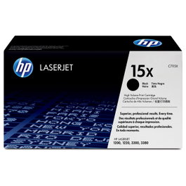 HP Cartucho de tóner 15X Negro (C7115X)