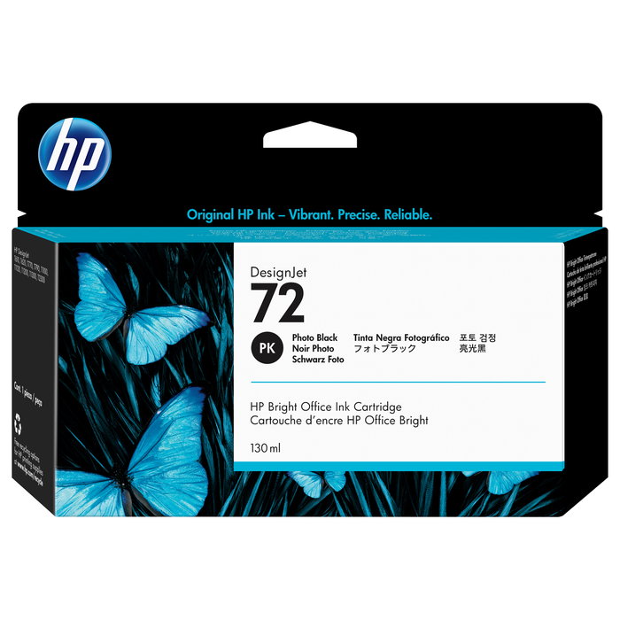 HP Cartucho de tinta 72 Negro fotográfico 130 ml C9370A