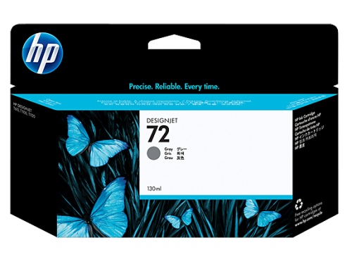 HP Cartucho de tinta 72 Gris C9374A 130ml para DesignJet