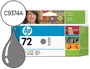 HP Cartucho de tinta 72 Gris C9374A 130ml para DesignJet