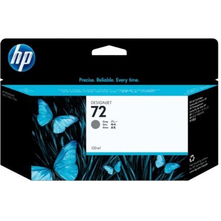 HP Cartucho de tinta 72 Gris C9374A 130ml para DesignJet