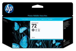 HP Cartucho de tinta 72 Gris C9374A 130ml para DesignJet