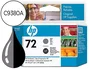 HP Cabezal de Impresión 72 Gris y Negro Fotográfico C9380A