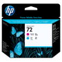 HP Cabezal de Impresión 72 Cian y Magenta C9383A