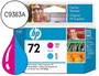 HP Cabezal de Impresión 72 Cian y Magenta C9383A