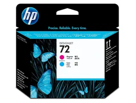 HP Cabezal de Impresión 72 Cian y Magenta C9383A