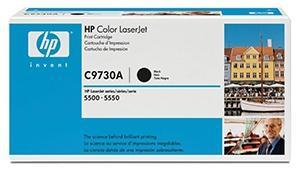 HP Cartucho de Tóner 645A Negro C9730A