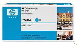 HP Toner Cian para Laserjet 5500-5550, 13.000 Páginas - 645A