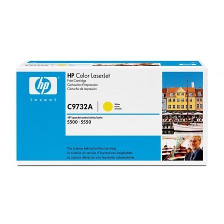 HP Cartucho de tóner 645A Amarillo C9732A