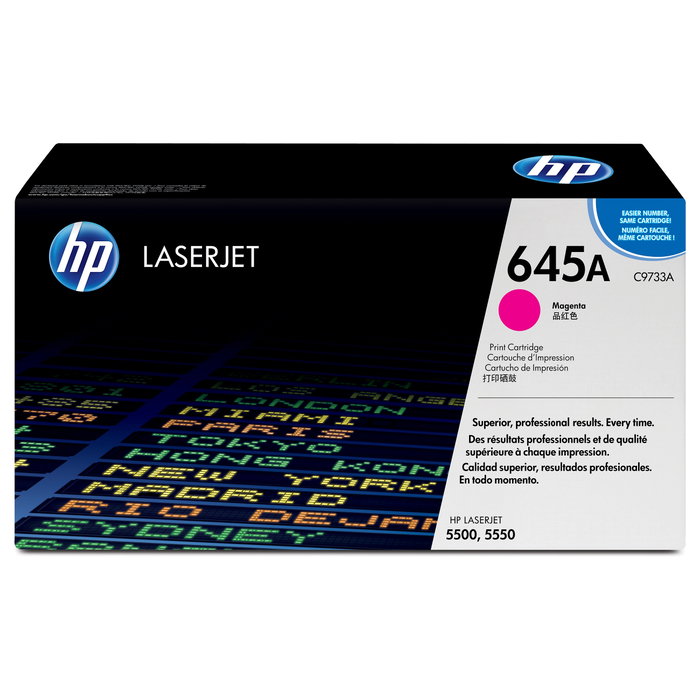 HP 645A Magenta Original LaserJet Toner Cartridge C9733A