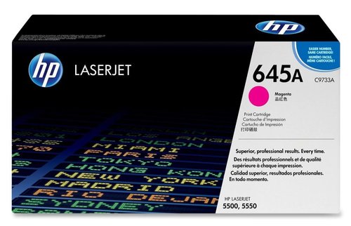 HP 645A Magenta Original LaserJet Toner Cartridge C9733A