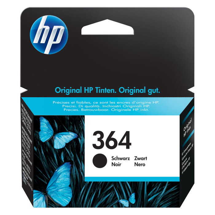 HP Cartucho de tinta original 364 negro HP Cartucho de tinta original 364 negro