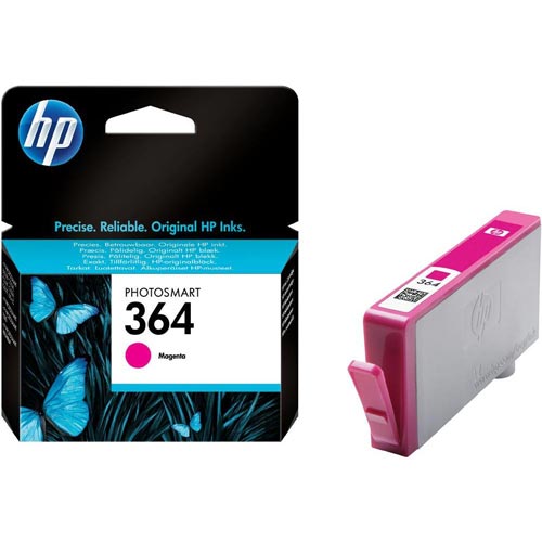 HP Cartucho de Tinta 364 Magenta CB319EE
