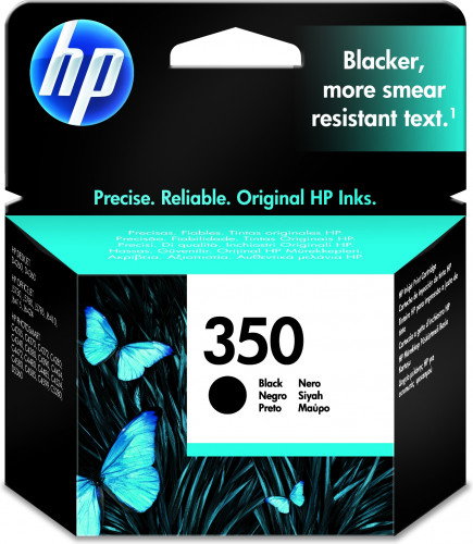 HP Cartucho de Tinta Original 350 Negro CB335EE
