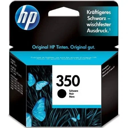 HP Cartucho de Tinta Original 350 Negro CB335EE