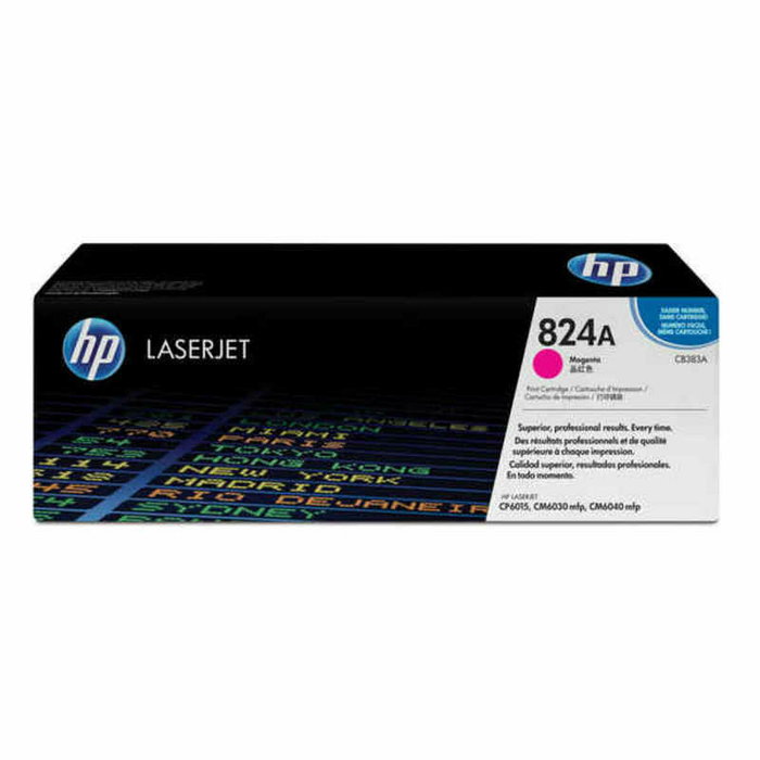 HP 824A Cartucho de Tóner Original Magenta (CB383A)​