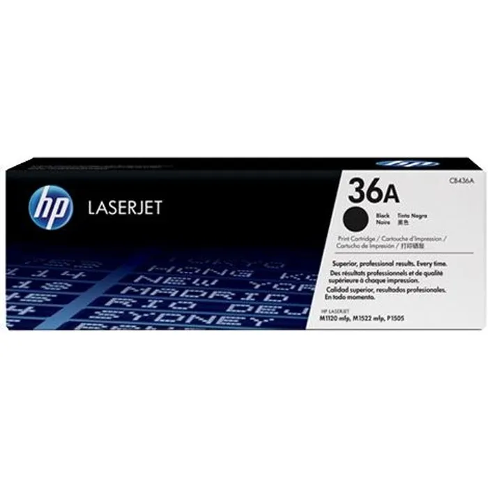 HP 36A CB436A Cartucho de Tóner Negro Original