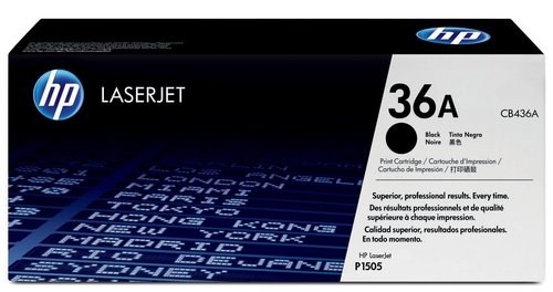 HP 36A CB436A Cartucho de Tóner Negro Original