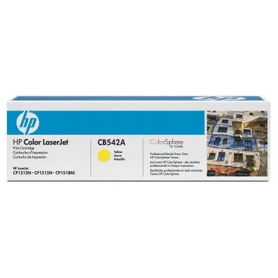 HP 125A CB542A Amarillo, Cartucho de Tóner Original HP 125A CB542A Amarillo, Cartucho de Tóner Original
