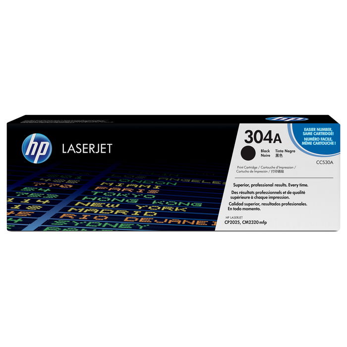 HP Toner 304A / CC530A Black HP Toner 304A / CC530A Black