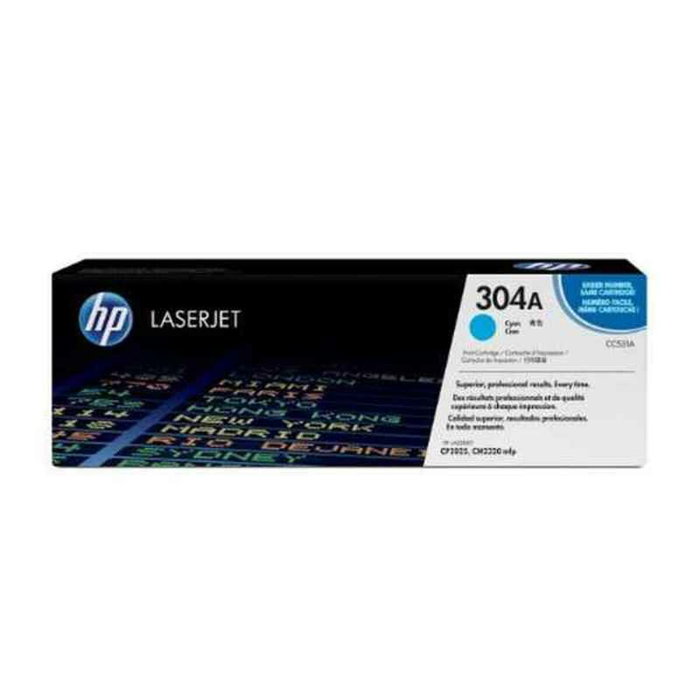 HP 304A Cartucho de tóner original LaserJet Cian HP 304A Cartucho de tóner original LaserJet Cian