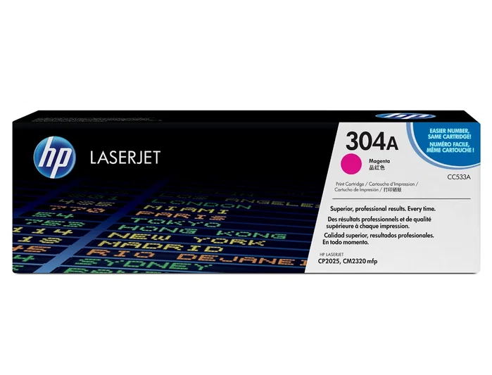 HP 304A Magenta Cartucho de tóner Original LaserJet CC533A