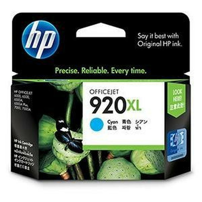 HP 920XL Cartucho de Tinta Cian Original HP 920XL Cartucho de Tinta Cian Original