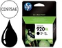 HP 920XL Negro Original Ink Cartridge CD975AE