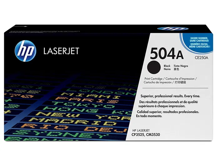 Hp CP3525 Toner Láser Negro Original 5.000 Páginas