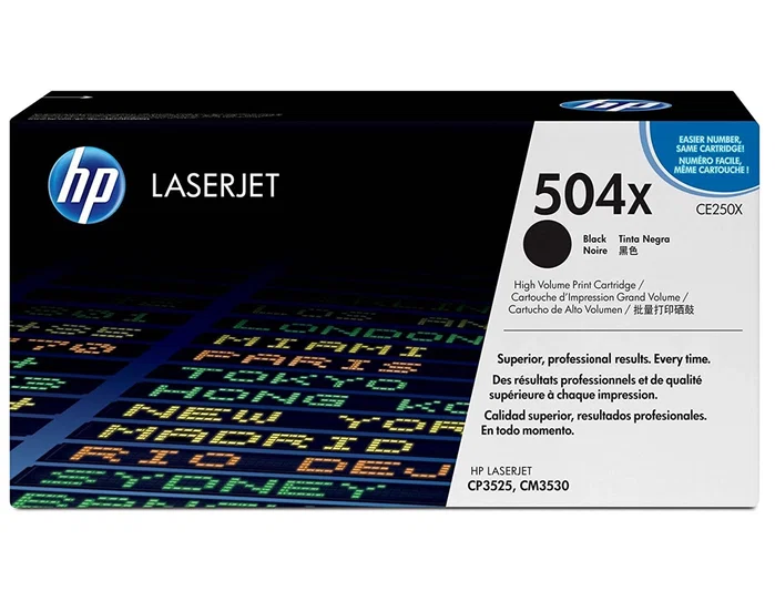 HP HP 504X / CE250X Negro XL HP HP 504X / CE250X Negro XL