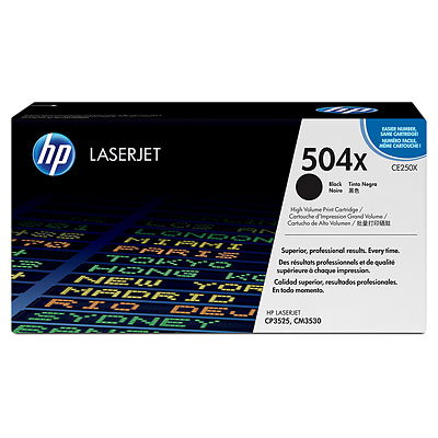 HP HP 504X / CE250X Negro XL HP HP 504X / CE250X Negro XL