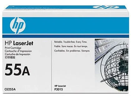 HP 55A Negro (CE255A) Cartucho de Tóner Original