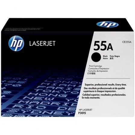 HP 55A Negro (CE255A) Cartucho de Tóner Original