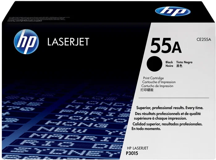 HP 55A Negro (CE255A) Cartucho de Tóner Original