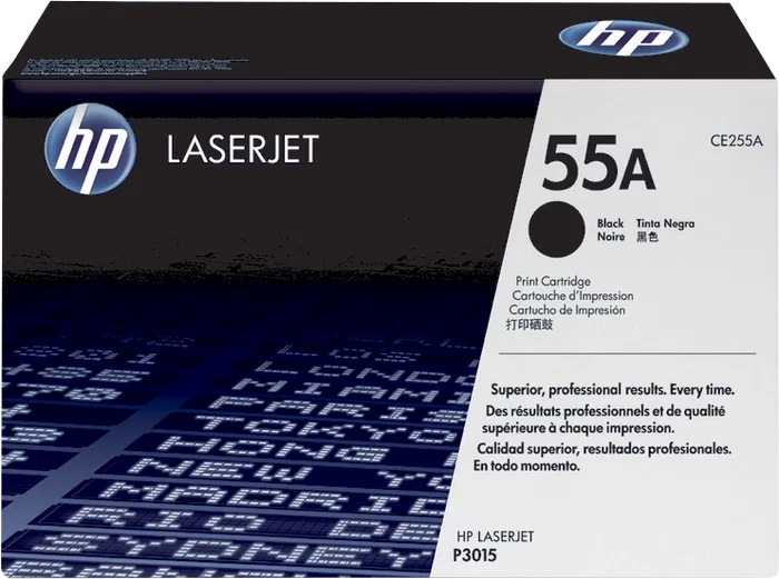 HP 55A Negro (CE255A) Cartucho de Tóner Original